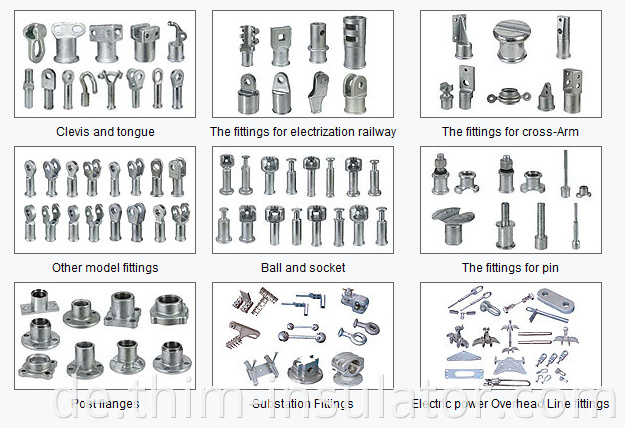 Clevis Insulator End Fitting